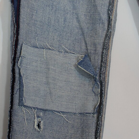 MOUSSY VINTAGE Women's Lenwood Skinny Jeans Light blue  size 26 - Picture 7 of 15